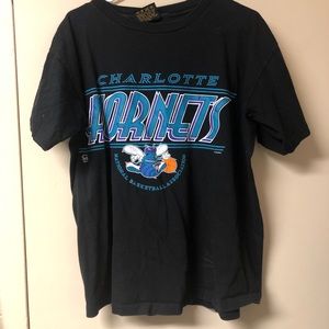 Vintage Charlotte Hornets shirt